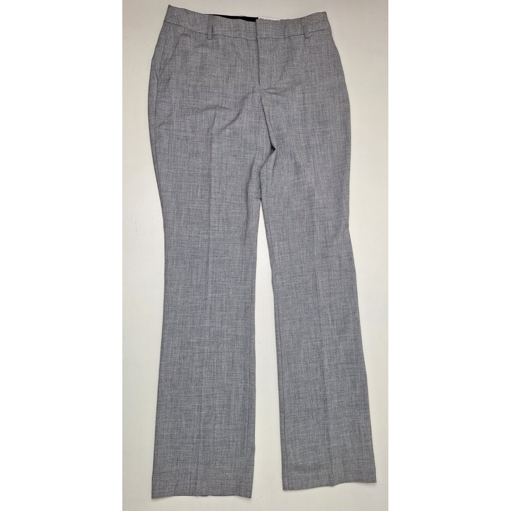 NWT Nine West Women's Heather Grey Barely Bootcut Curvy Dress Pants Sz. 10 Long